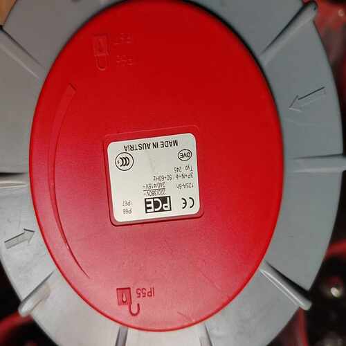 PCE大流量插头插座125A5芯220v/380V--议价商品