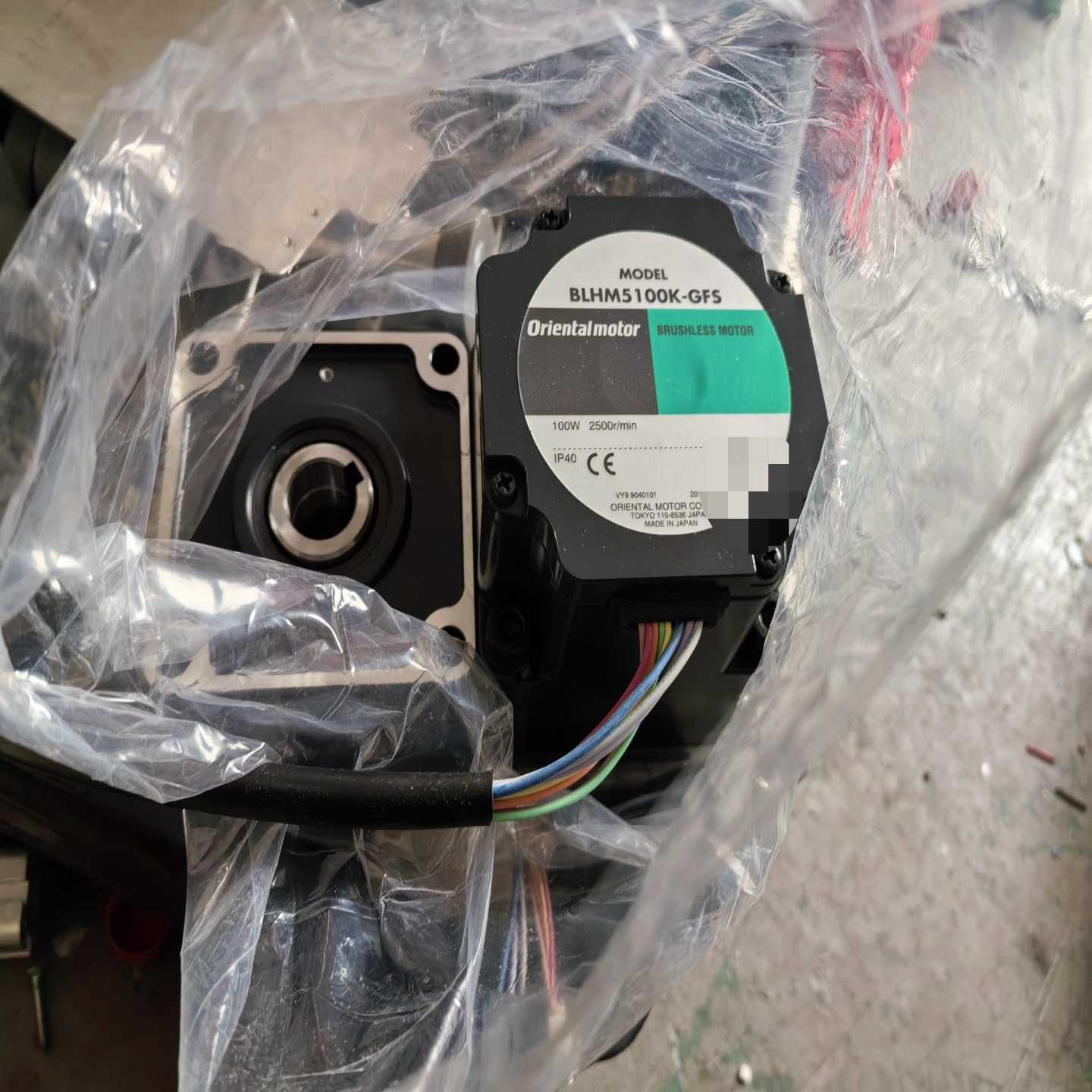 东方电机BLH5100K-30FR,减速器GFS5G30FR