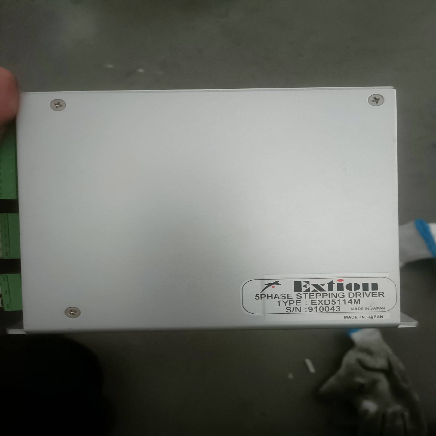 EXTION步进五相驱动器EXD5114M，成色如图，新的一询价