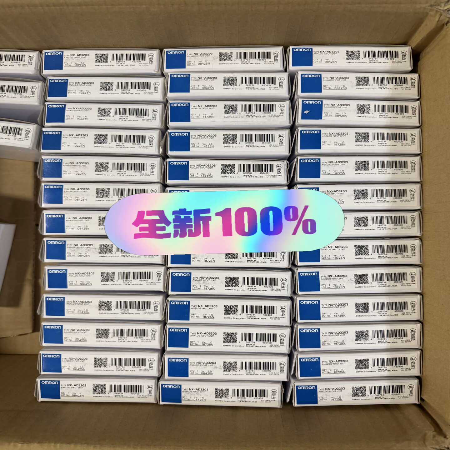 全新原装正品欧姆龙PLC控制器NX-AD3203