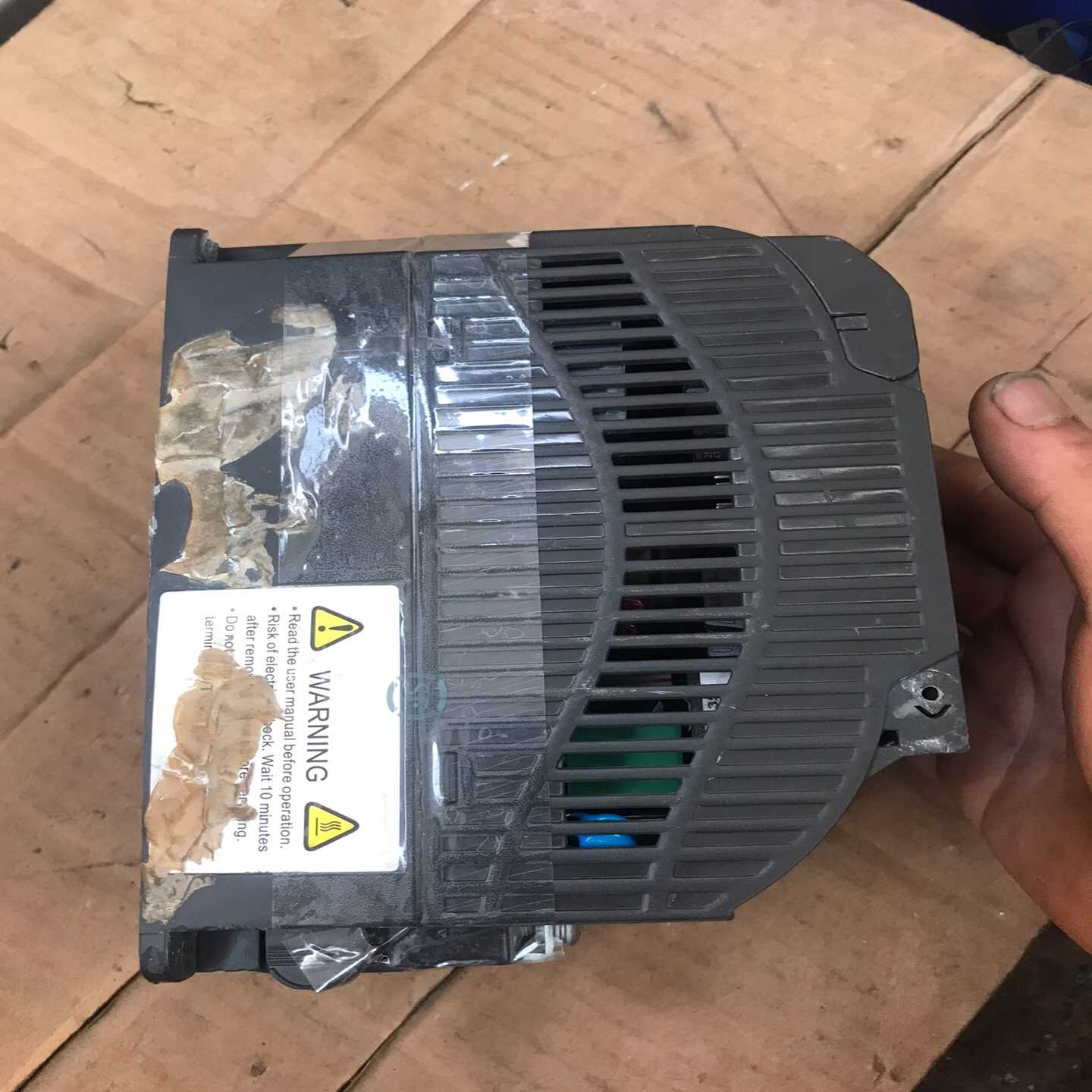 议价S350-V3.59S1R5G3三晶变频器,拆机的,通电测