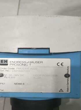 E+H超声波物位计ENDRESS+HAUSER  FMU23【侨报商行】
