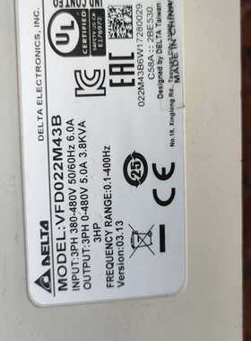 议价台达变频器vfd022m43b主板M-CPUV0.22