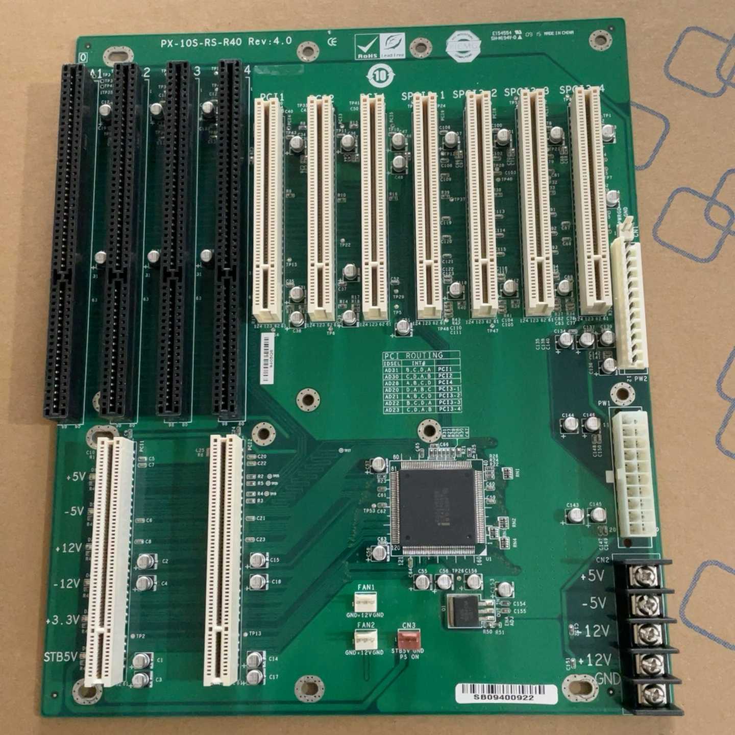 威达工控机底板PX-10S-RS-R40Rev：4询价