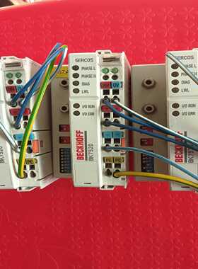 倍福BeckhoffBK7520Sercos模块，实物图