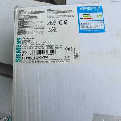 接触器3TF5022-0XF0电压AC110V全询价
