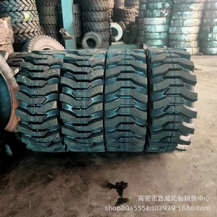 70R20D16 70R24铲车加深半实心轮胎带钢丝加深花纹