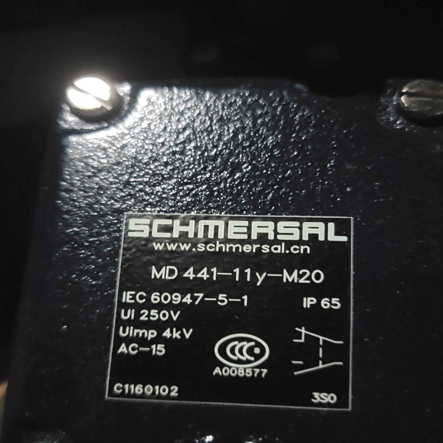 【议价】施迈赛行程限位开关系列md-441-11y-m20适用