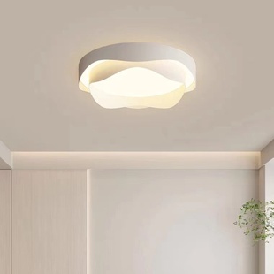 主卧led灯北欧温馨浪漫房间书房灯具 卧室吸顶灯现代简约创意个性