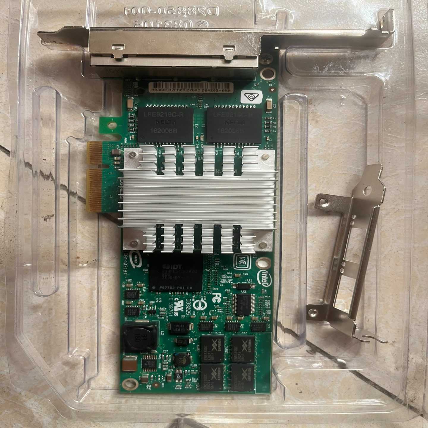 intel9404ptl四口千兆网卡pci-ex4接--议价商品