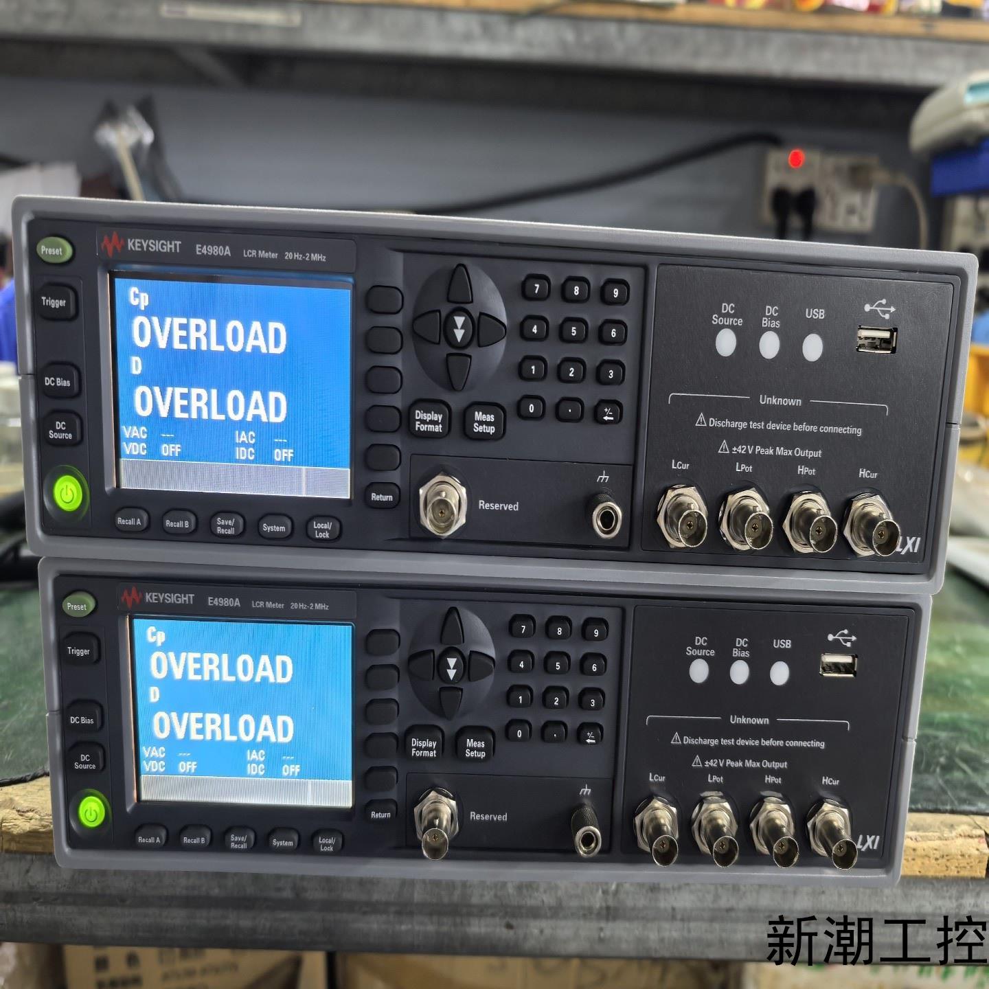 99新E4980A2MHz电桥成色新包过计量议价商品