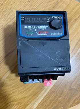 议价台湾光宝变频器，EVO600021S0D4E20F，成色如图