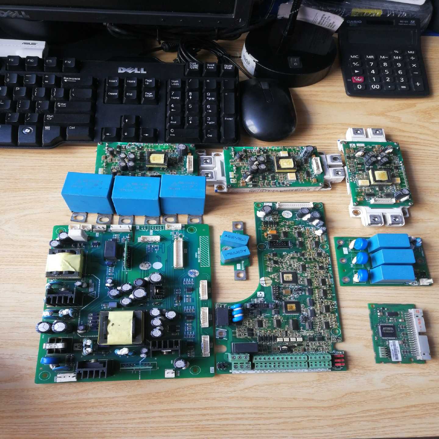 Rexroth力乐士变频器整台拆机拆散配件主板板，功率75K