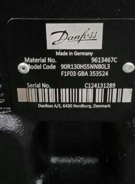 90L130KPVNV8EL3F4FO3CB2424236丹佛斯DANFOSS液压泵