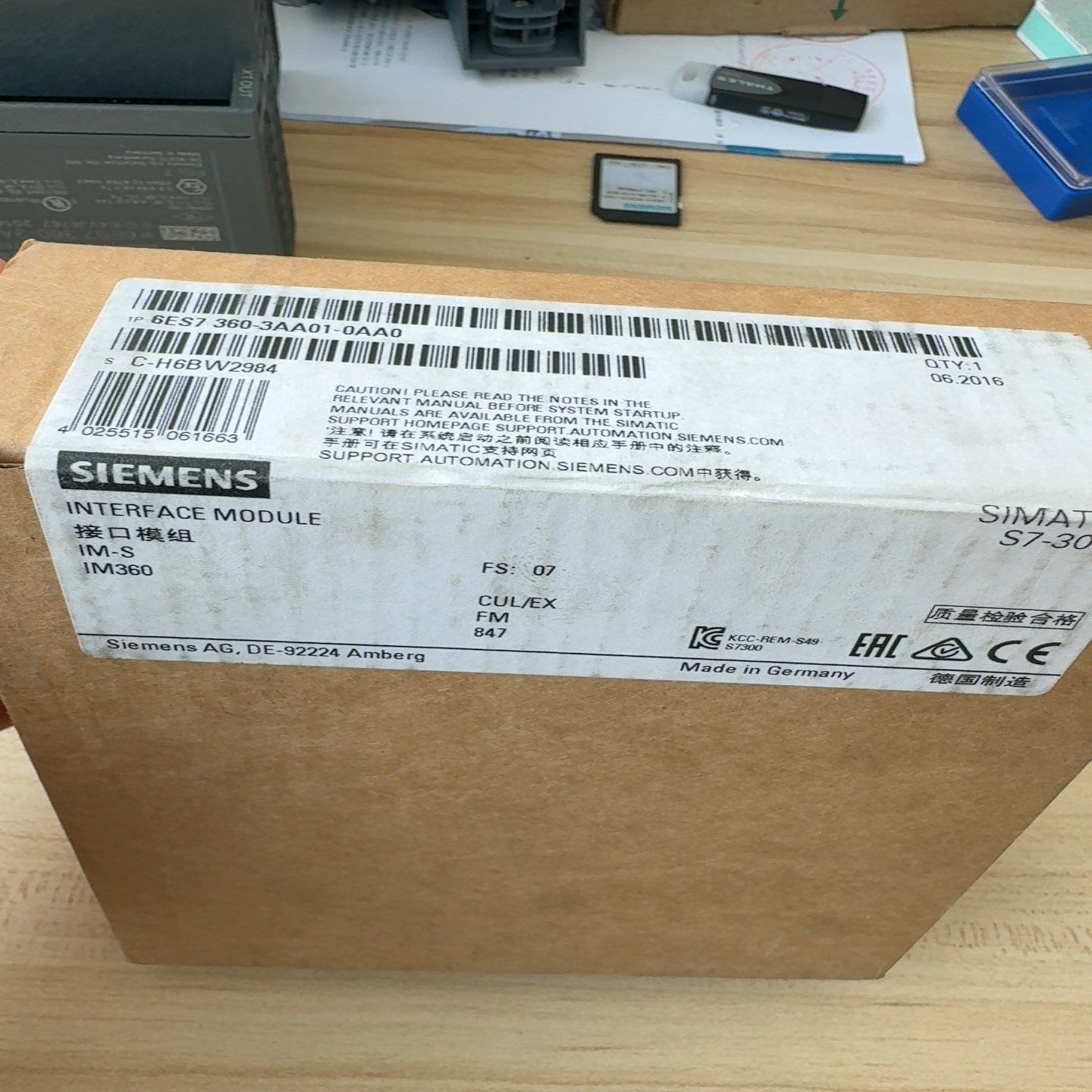 西门子S7-300接口模块，型号360-3AA01-0AA0-询价客服