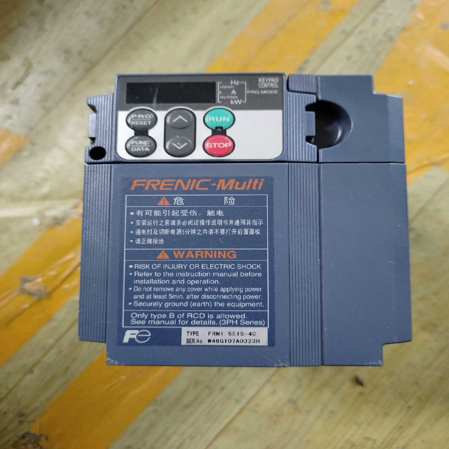 富士变频器FRN1.5E1S-4C 1.5KW 380V装柜【鑫鑫商铺】