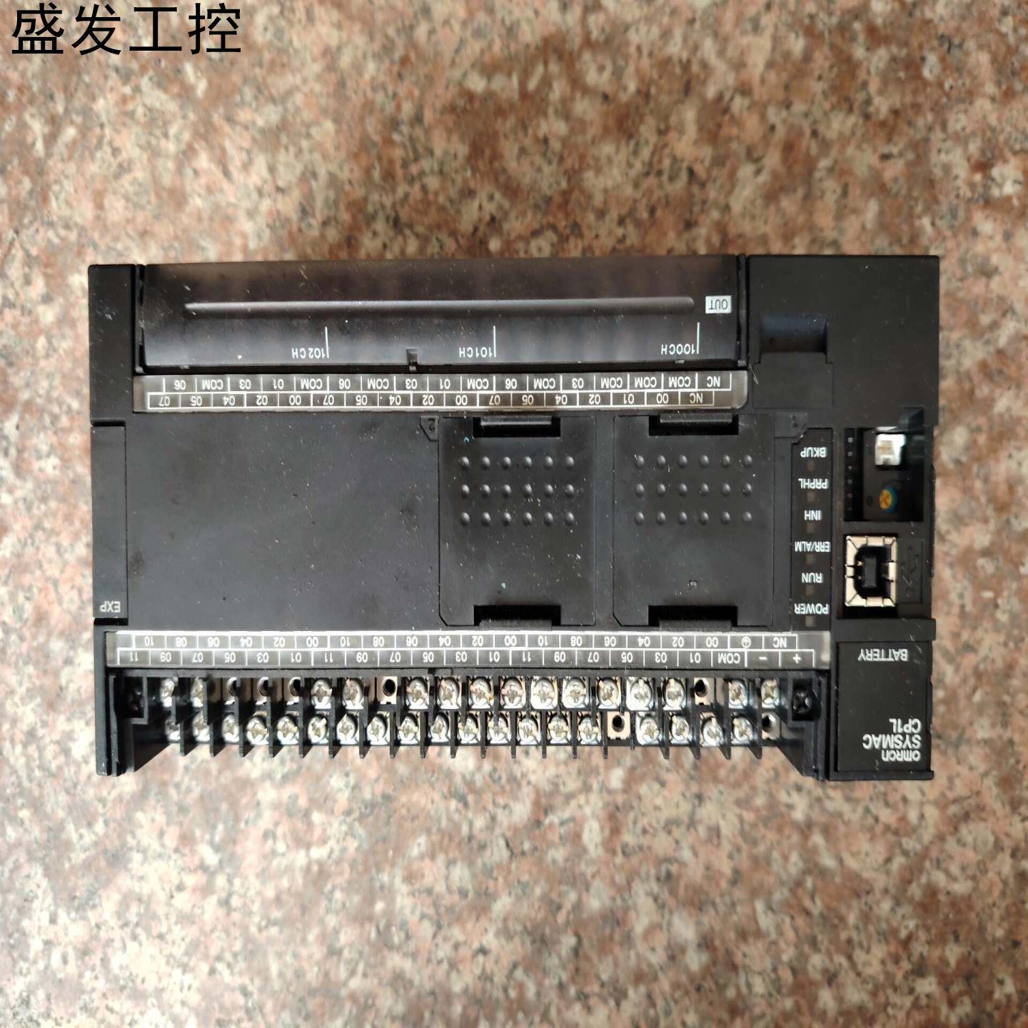 欧姆龙原装拆机CP1L-M60DT-D版本10功能包好议价产品