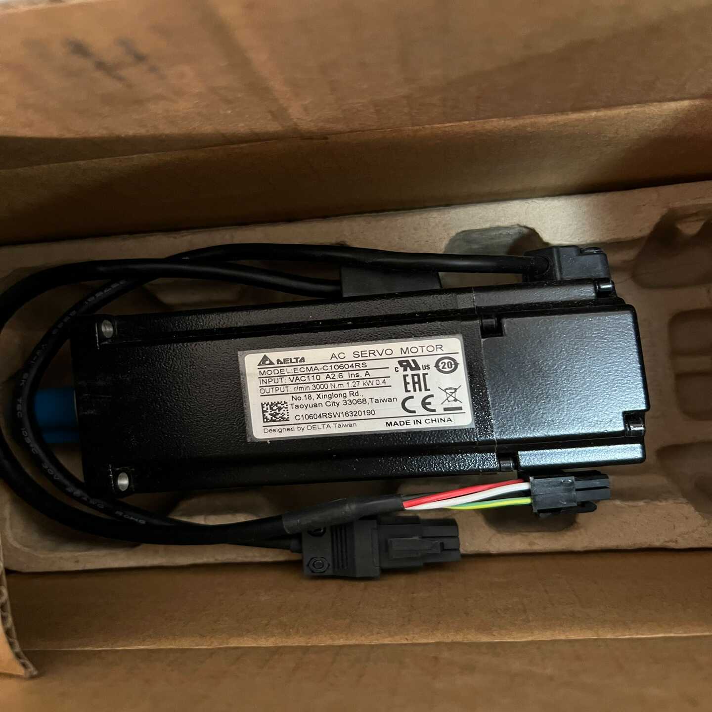 台达电机EVMA-C10604RS询价