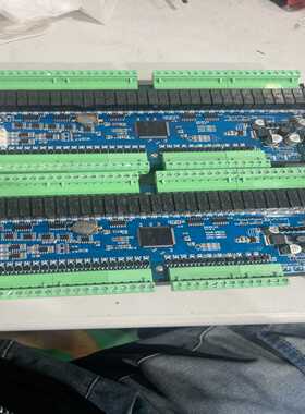 国产工控板ZK2N-64，蓝色PCB主板，带绿色接线端子！功--议价商品