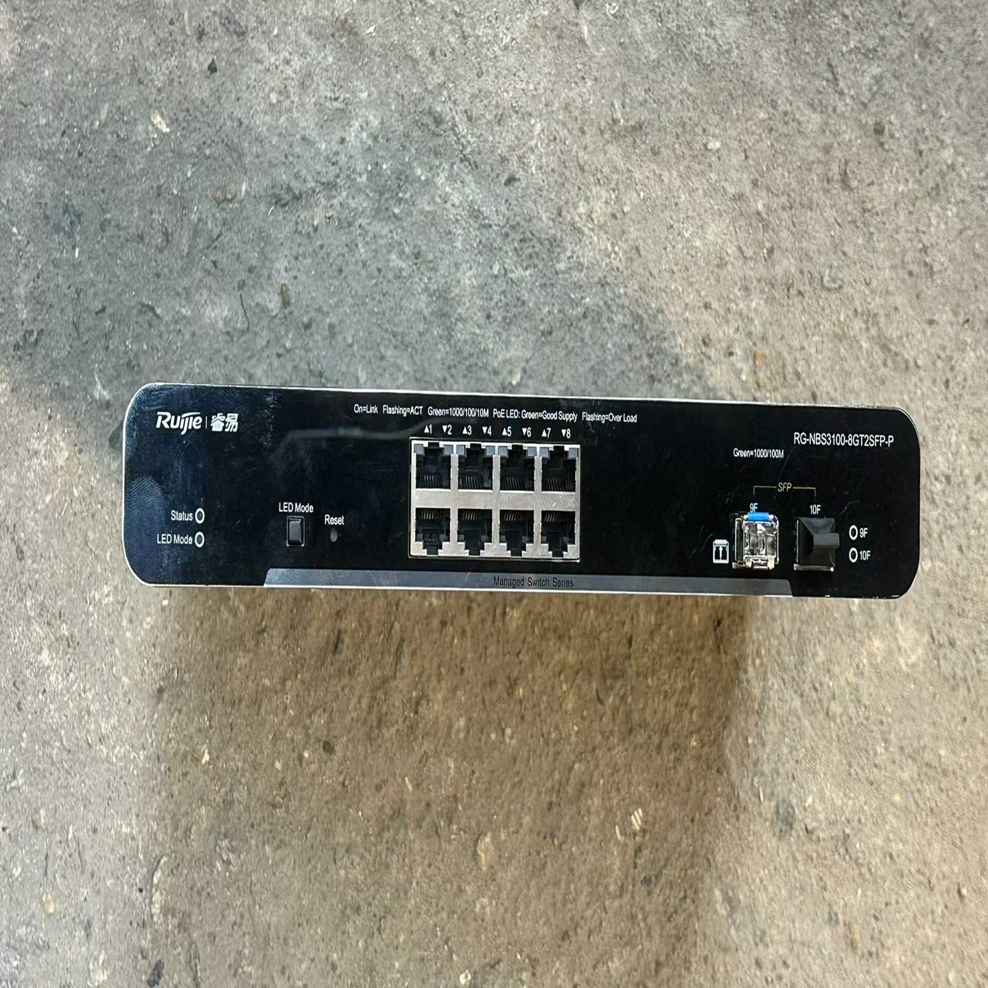 RUIJIE锐捷RG-NBS3100-8GT2SFP-P-议价