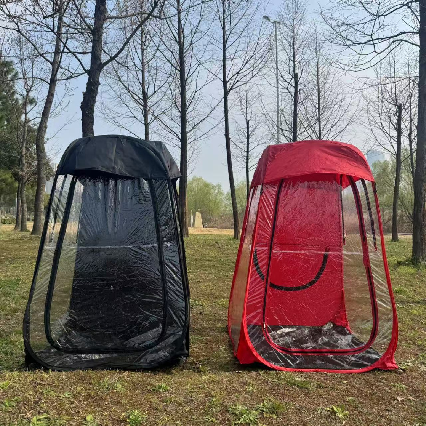 户外体育赛事篷钓鱼篷PVC弹出式篷袋观球比赛足球椅观影篷单双人