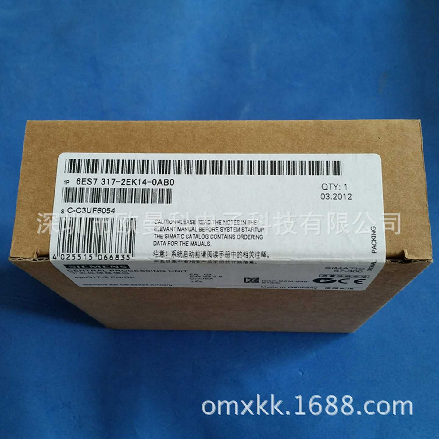 PLC6ES7317-2FK14-0AB0PLC通迅模块深圳西门E子