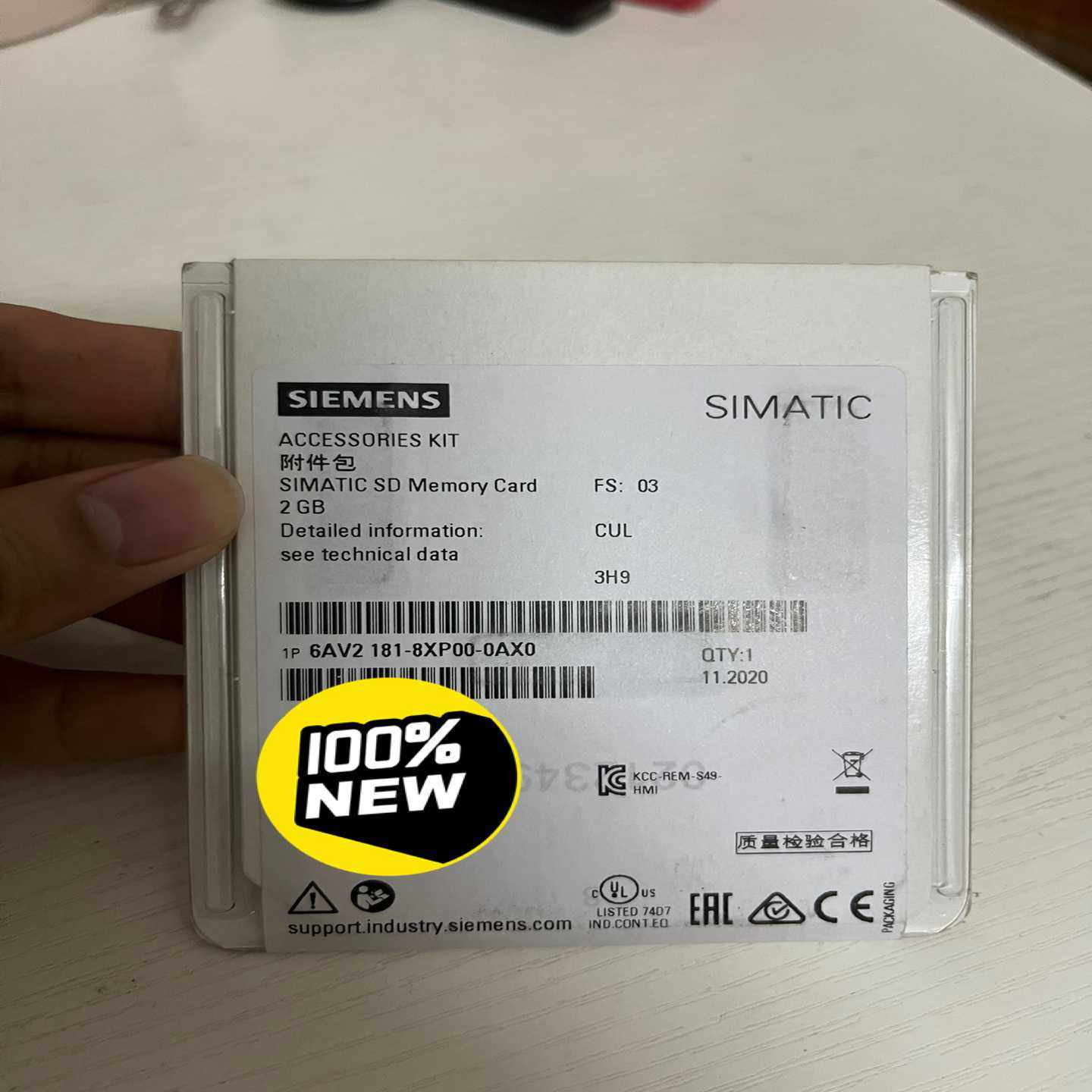 【议价】内存卡181-8XP00未拆封。适用