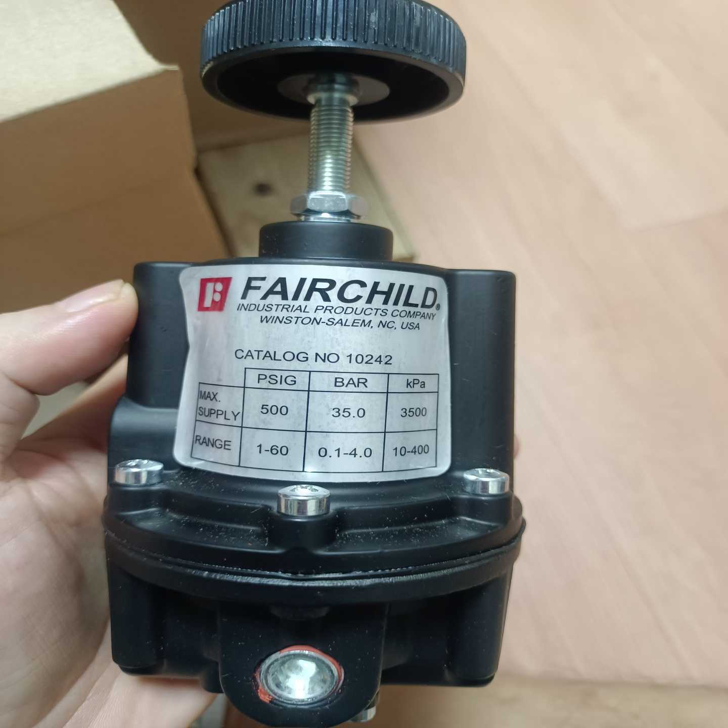 (重工机械)IL仙童10242调压阀承压500k