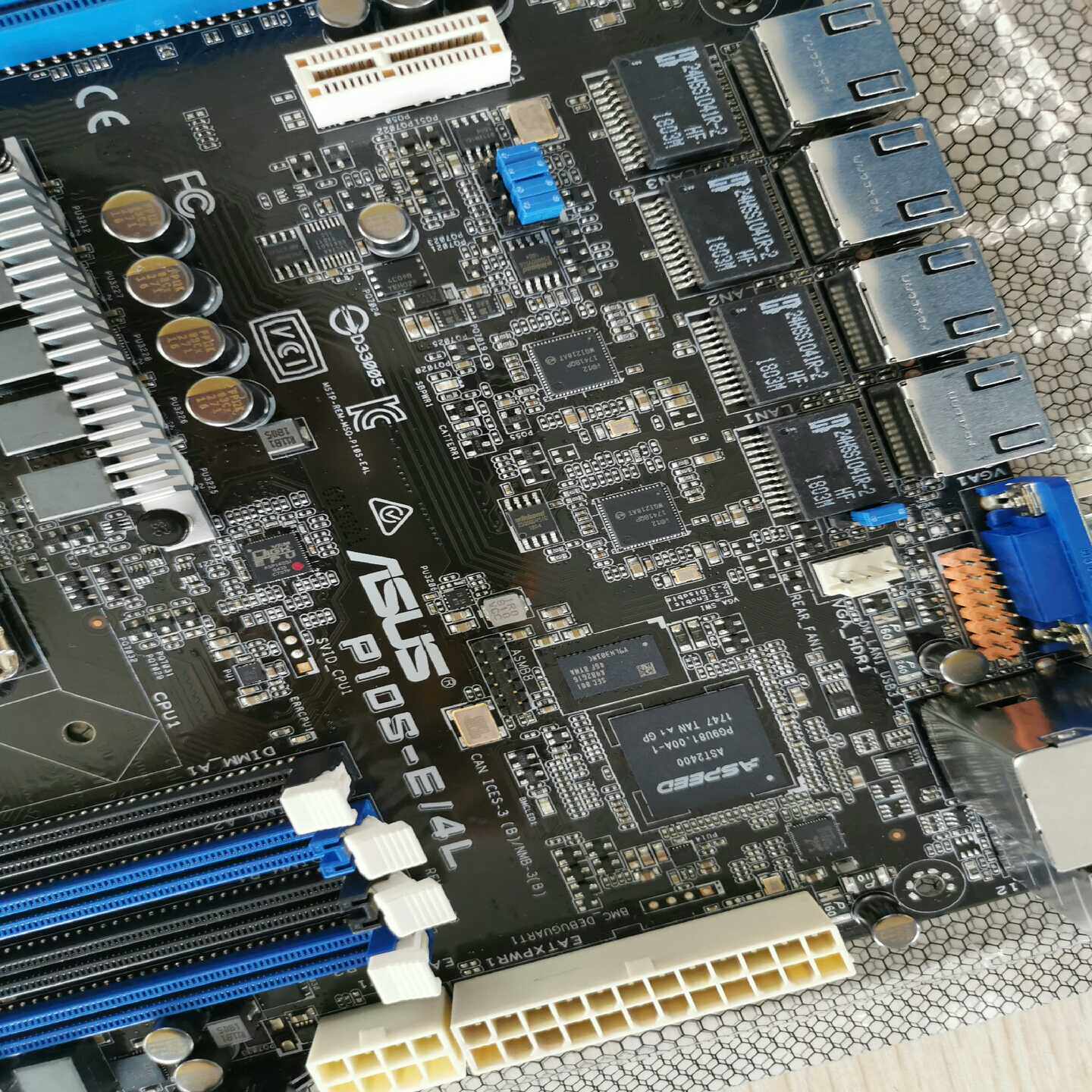 原装华硕多网卡服务器主板P10S-E/4L1151主板D-议价