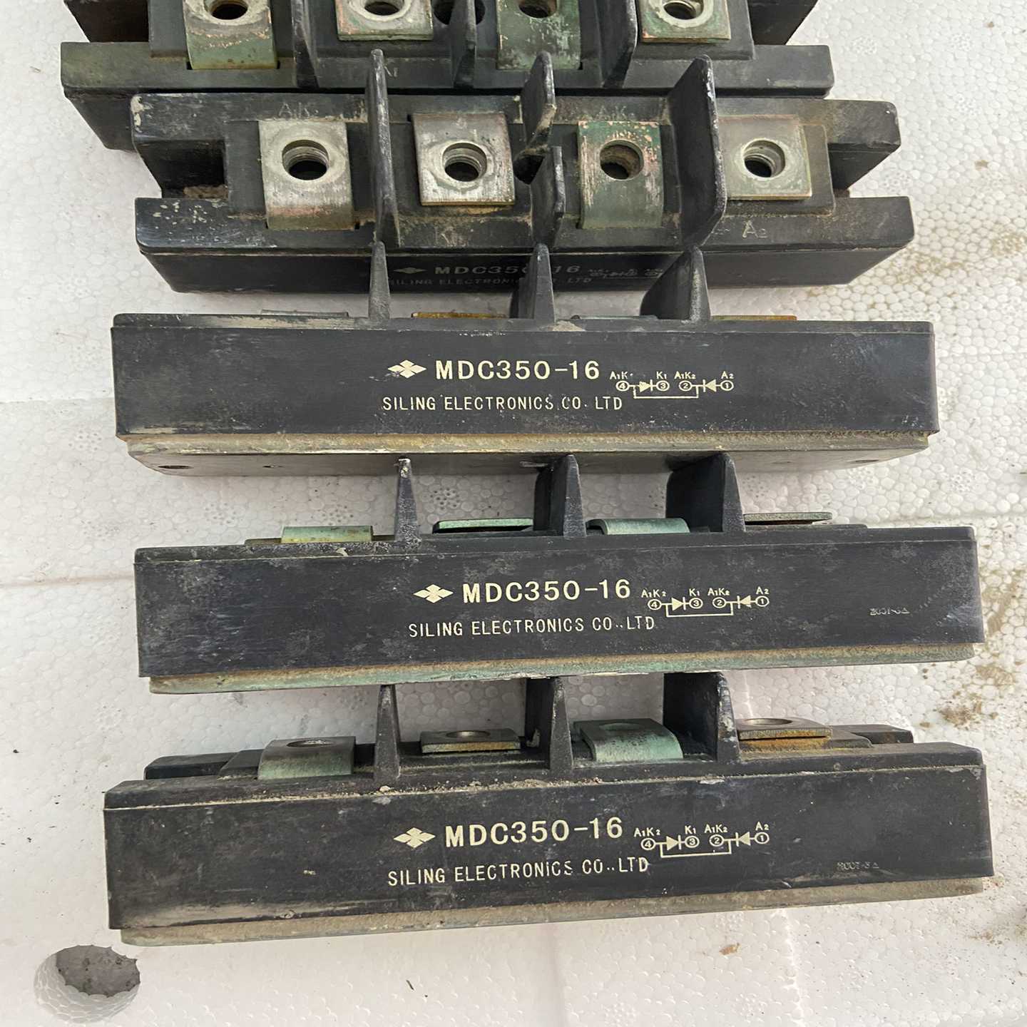 【议价】MDC350-16，350A1600V，整流二极管，四菱，变适用
