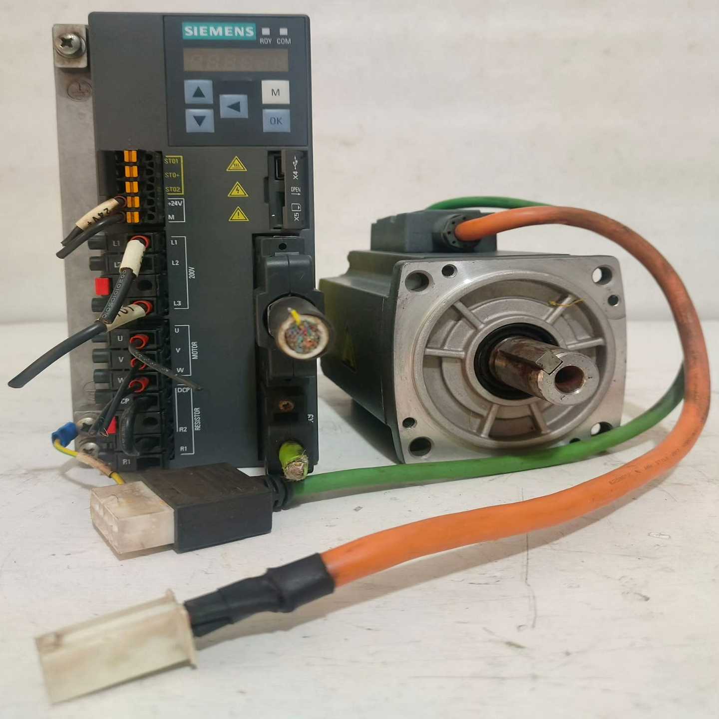 询价~750WV90伺服一套,驱动器型号:6SL3210-5