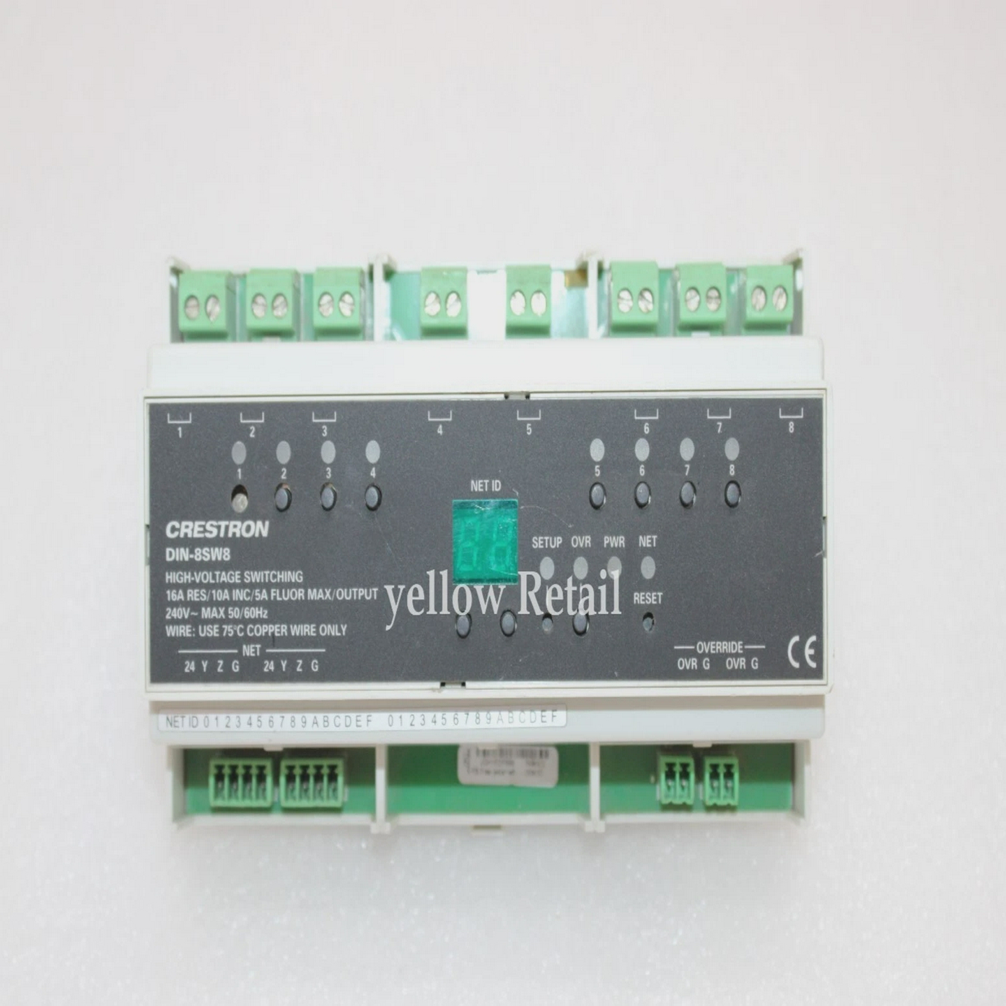 CRESTRONDIN-8SW8DIN高电压开关6501746