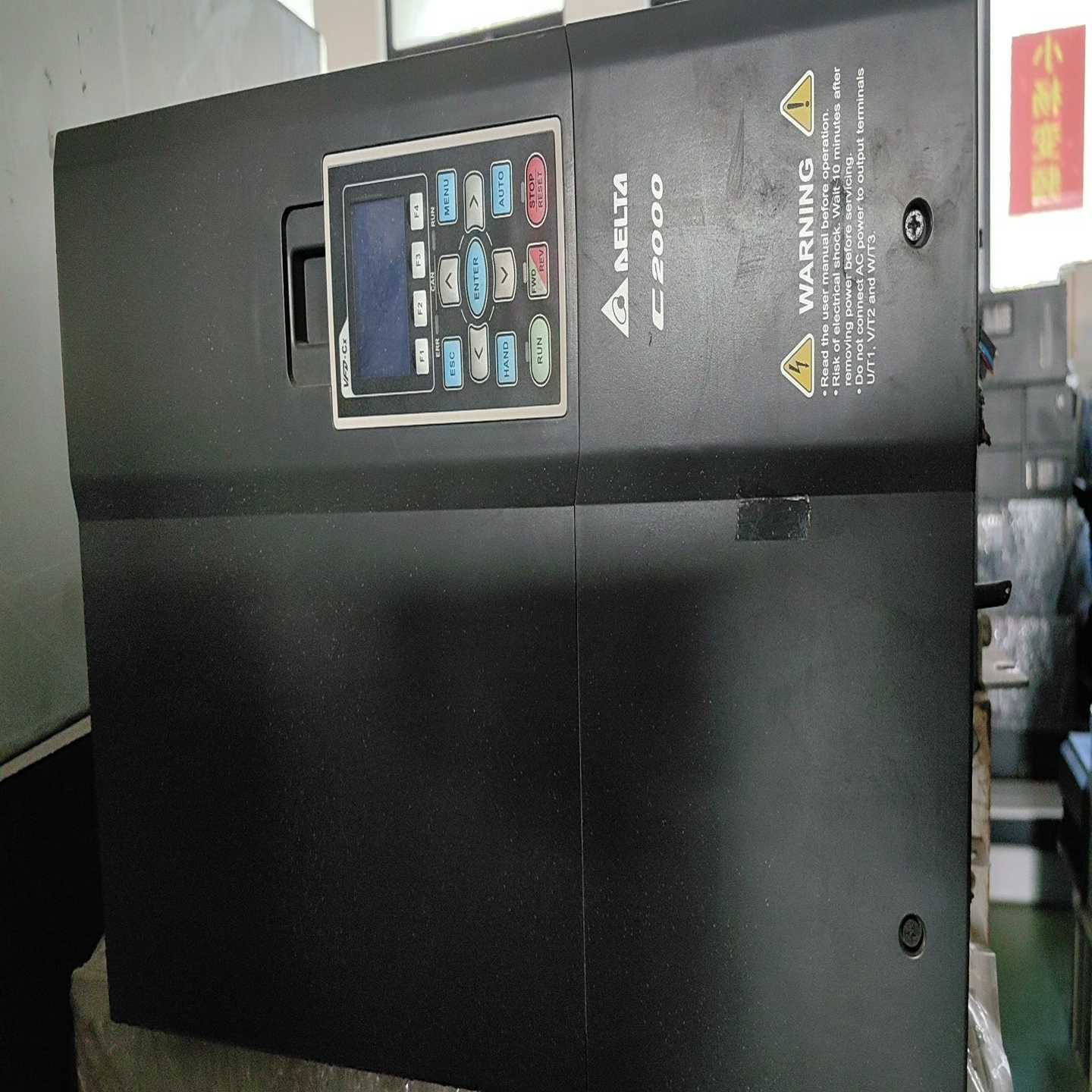 台达MODEL:VFD370C43B变频器功能正常成色如图需--议价商品