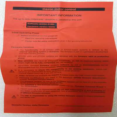 Maxon牌控制器，型号：EPOS224/2390438询价