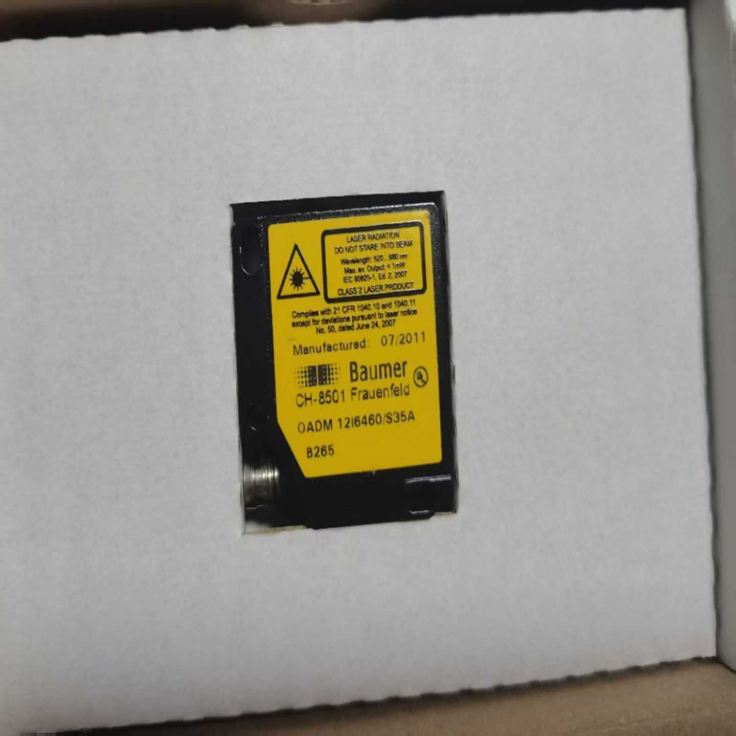 Baumer堡盟激光传感器，型号OADM12I6460/S询价