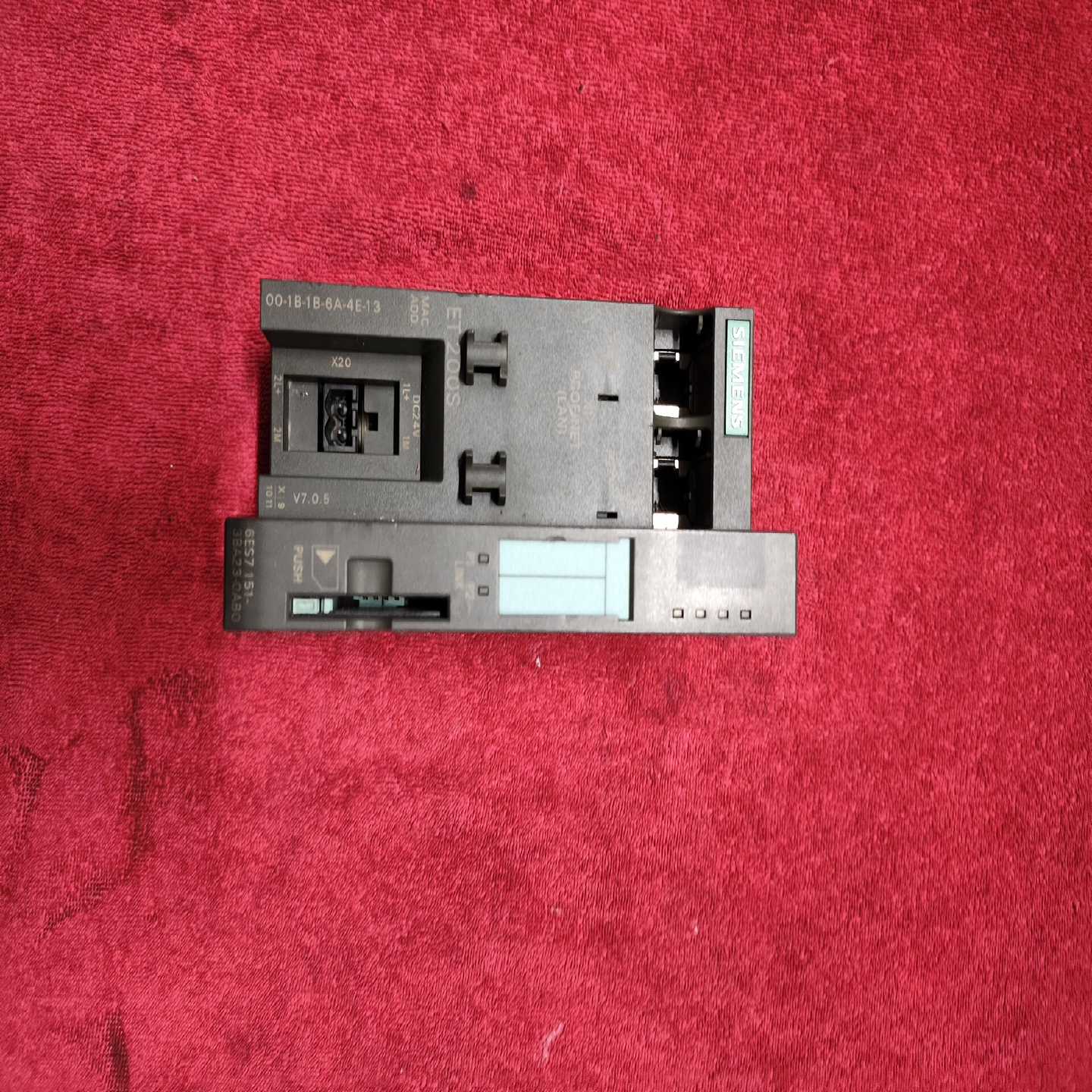 西门子PLC，6ES7151-3BA23-0AB0模块，p