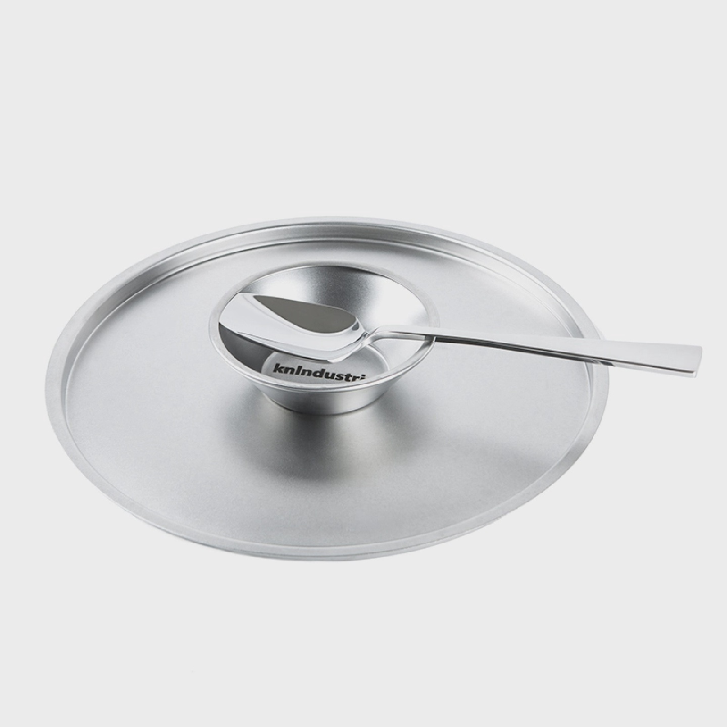 意大利Knindustrie2LID通用覆古不锈钢锅盖家用平底炒锅汤锅盖子