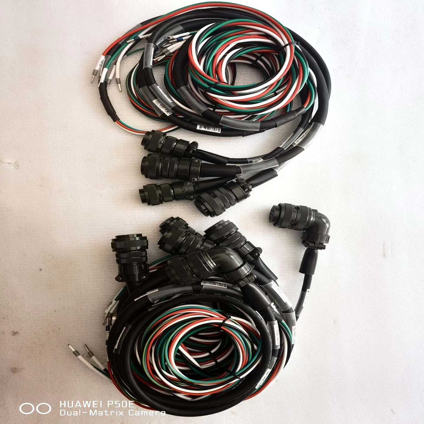 三菱伺服电机大功率电源线MR-PWCNS1/5全新三菱电机原