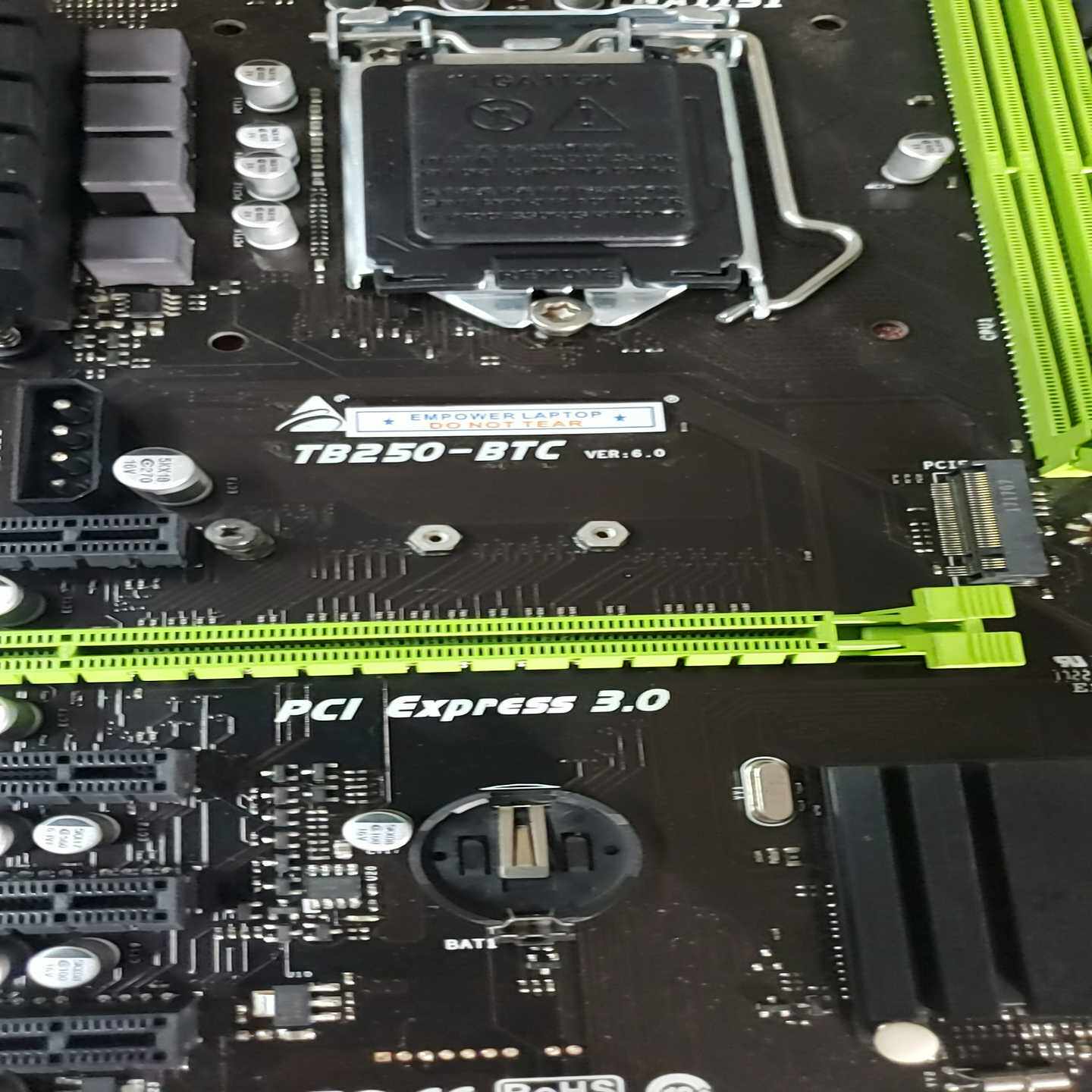 (议价)TB250-BTC6卡主板充新
