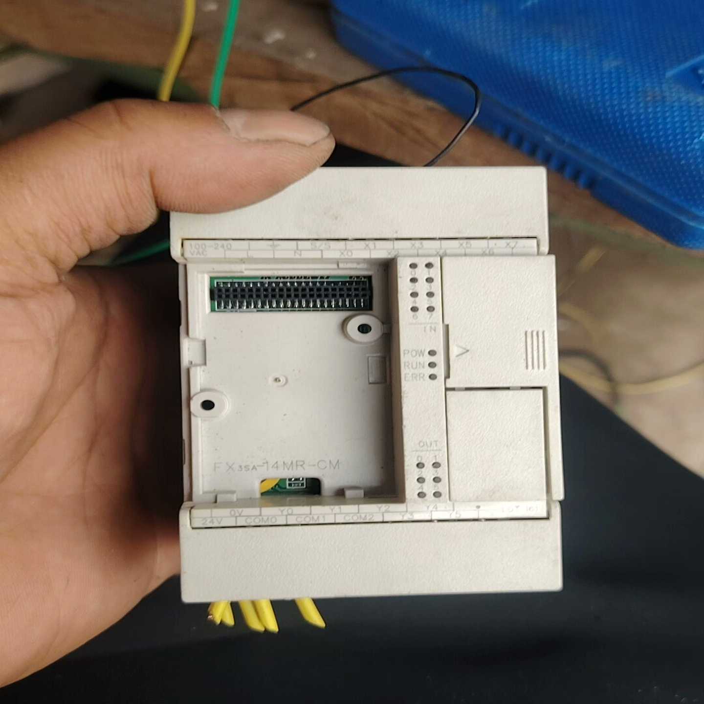 议价拆机三菱plcFX3SA-14MR-CM，功能包好不