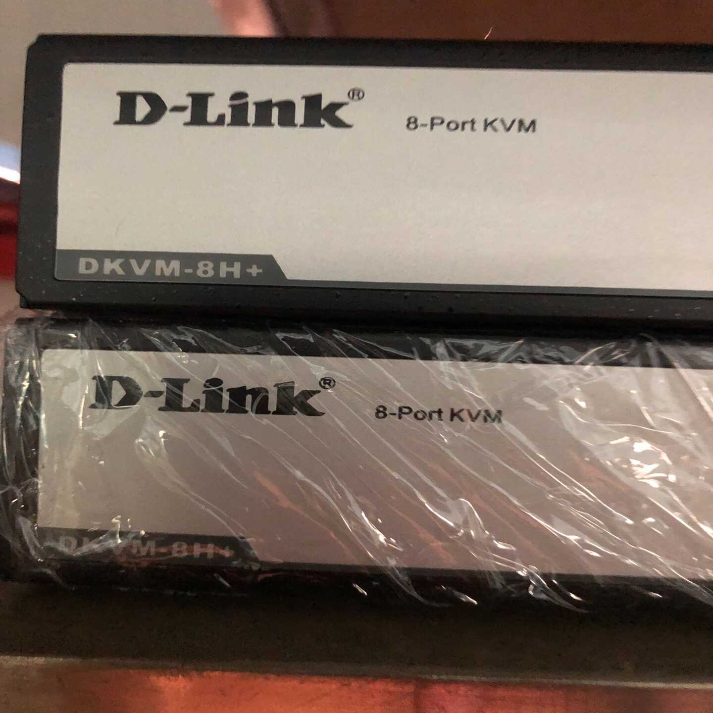 dlink8口kvm没包装没附件200一个，有两个询价