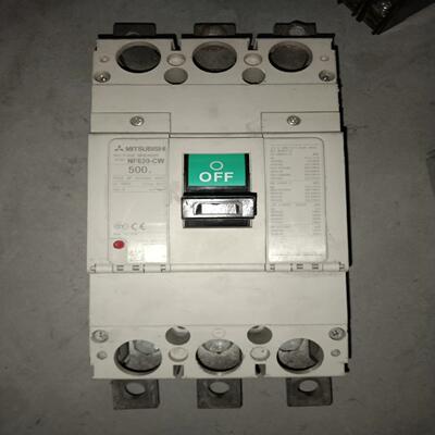 三菱塑壳断路器，NF630-CW  500A，成色如图，~询价