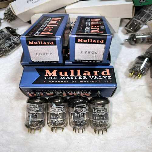 原包装英国大盾Mullard E88CC【卡奥电子】