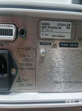 AgilentE4980A信号源，2010年马来西亚产，型--议价商品