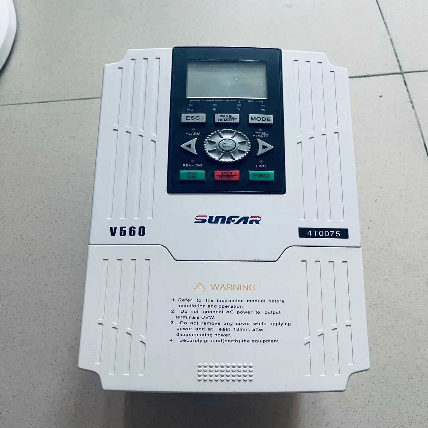 【议价】四方变频器V560-4T0075G/4T0090P电压380适用