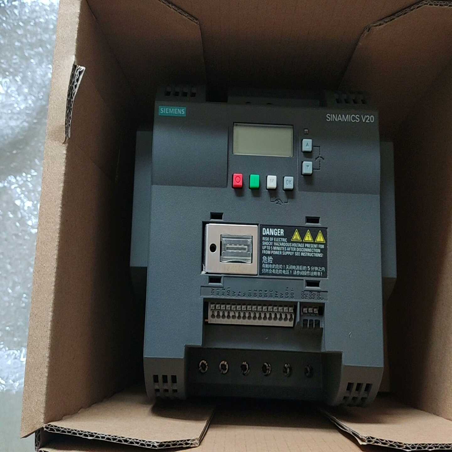 【议价】余货V20变频器6SL3210-5BB22-2AV适用