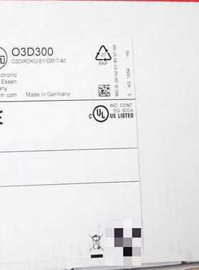 【议价】IfmO3D300易福门3D传感器O3DIRDKG适用