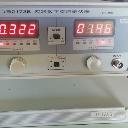 询-绿扬YB2173B双路数字交流毫伏表