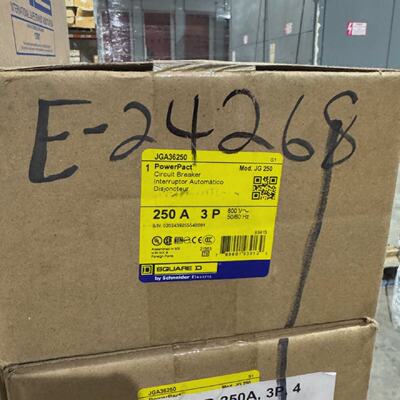 NEW Square D JGA36250 3 Pole 250 Amp 600V ILine Circuit Brea