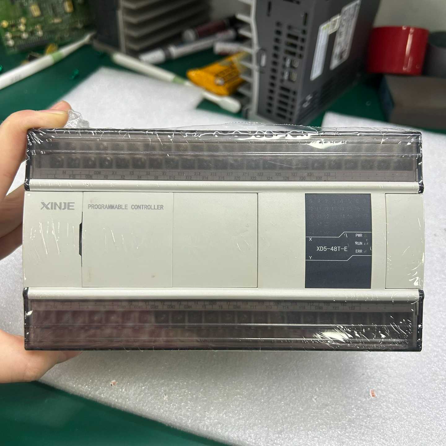 信捷PLCXD5-48T-E，原装拆机实物拍摄。--议价商品